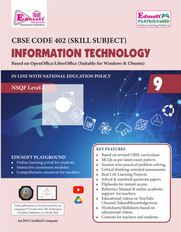 Information Technology OpenOffice/LibreOffice (CBSE Code 402) Class-IX - Image 2