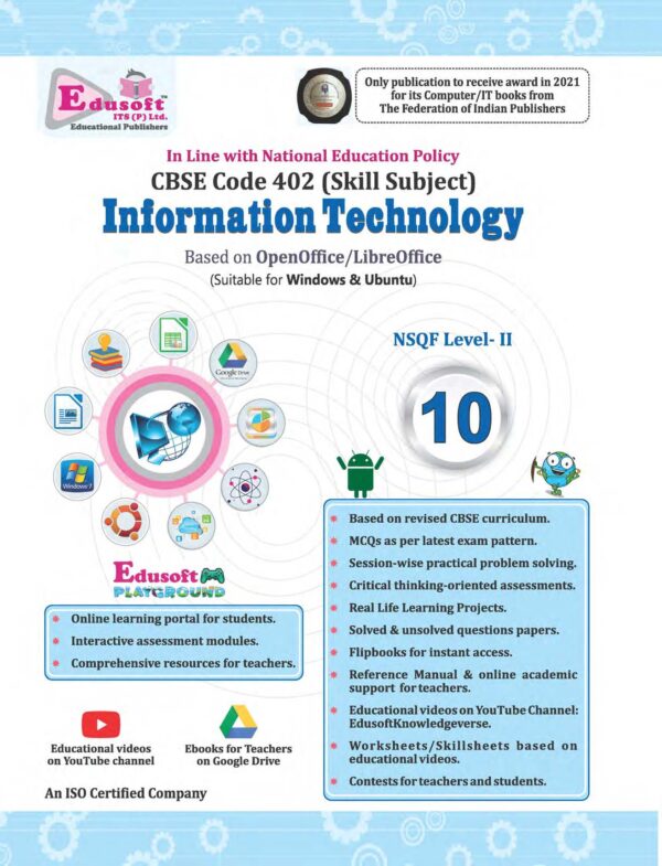 Online Information Technology OpenOffice/LibreOffice (CBSE Code 402) Class-X