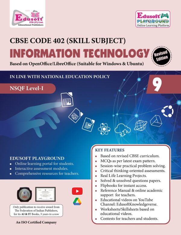 Information Technology OpenOffice/LibreOffice (CBSE Code 402) Class-IX